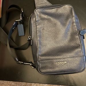 Navy Coach Mens Bag